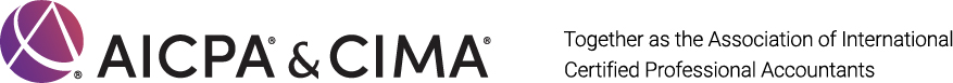 AICPA i CIMA Together as the association of international certified professional accountants
