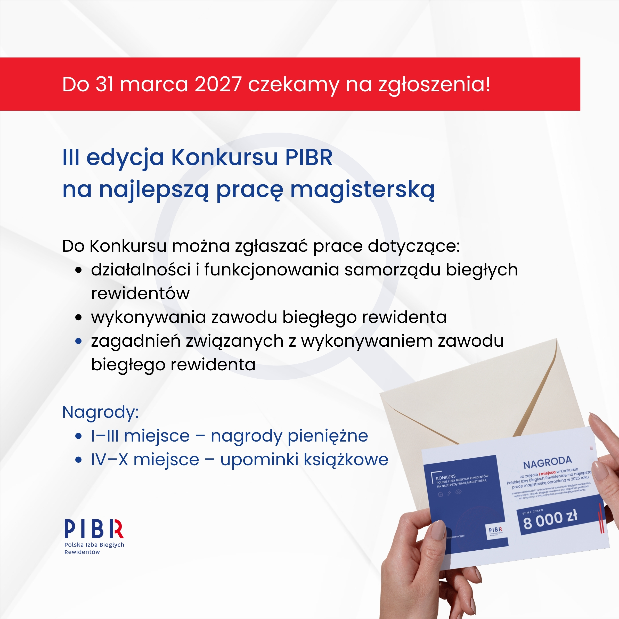 konkurs PIBR